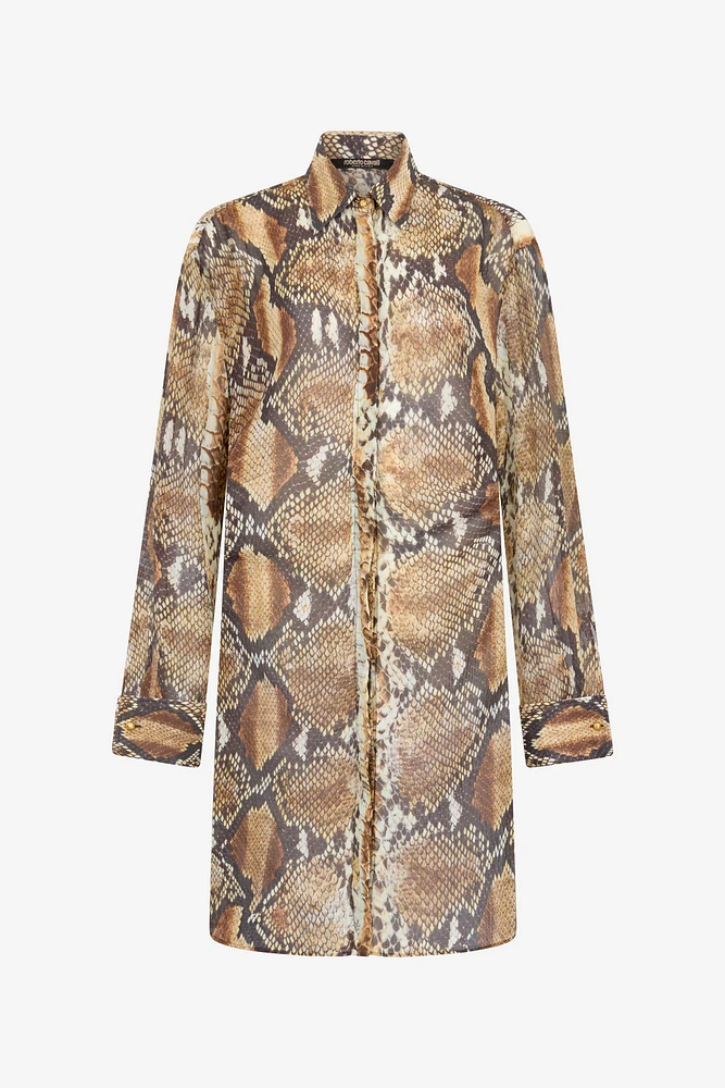 Python Print Shirt Dress
