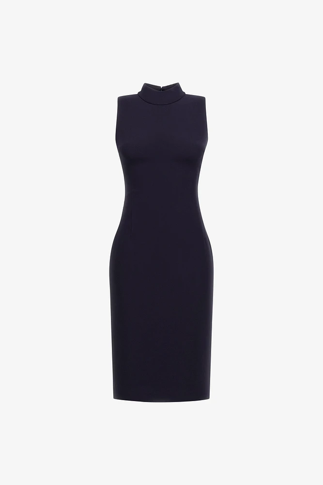 Sleeveless dress with RC