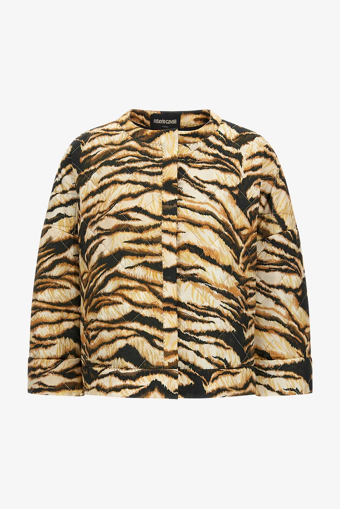 Jacket with Tiger print