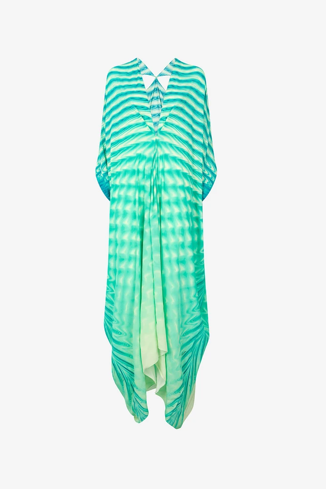 Caftan With All-Over Print