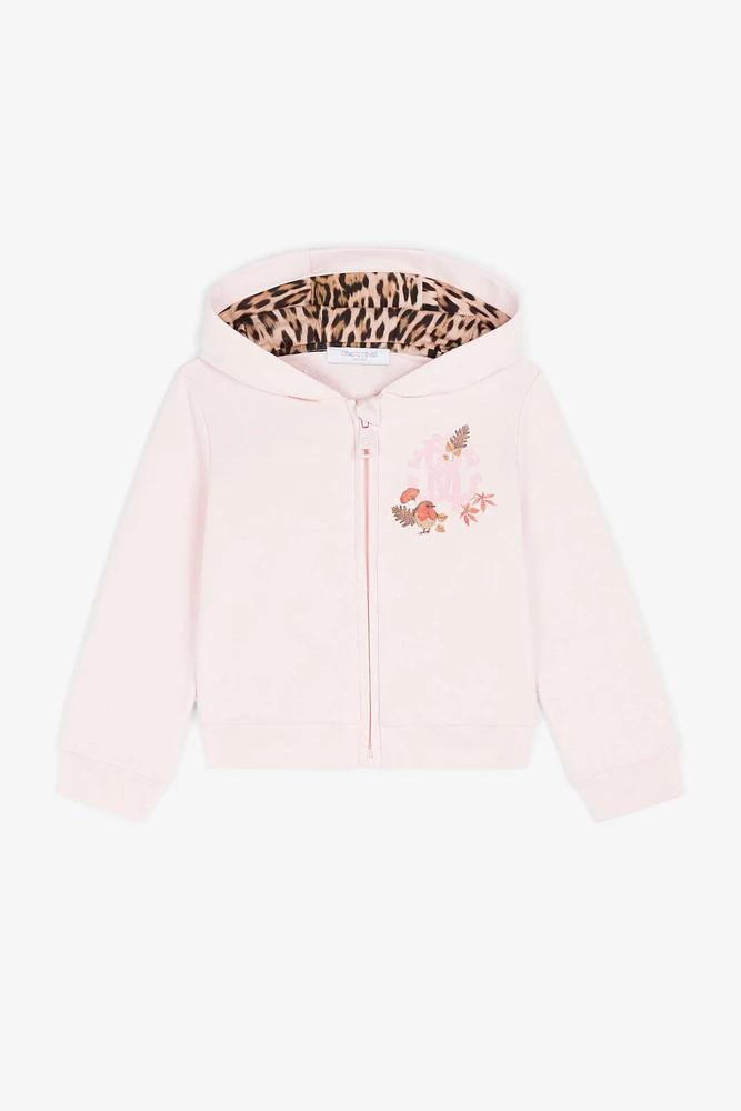 RC Monogram Cotton Hoodie