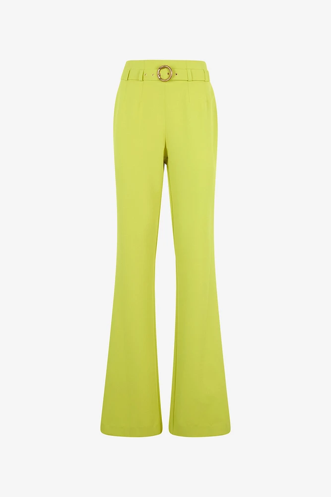 Pants With Front Belt