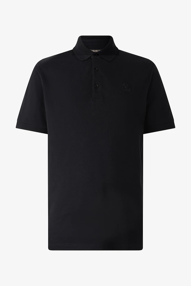 Polo With RC Monogram And Logo Embroidery