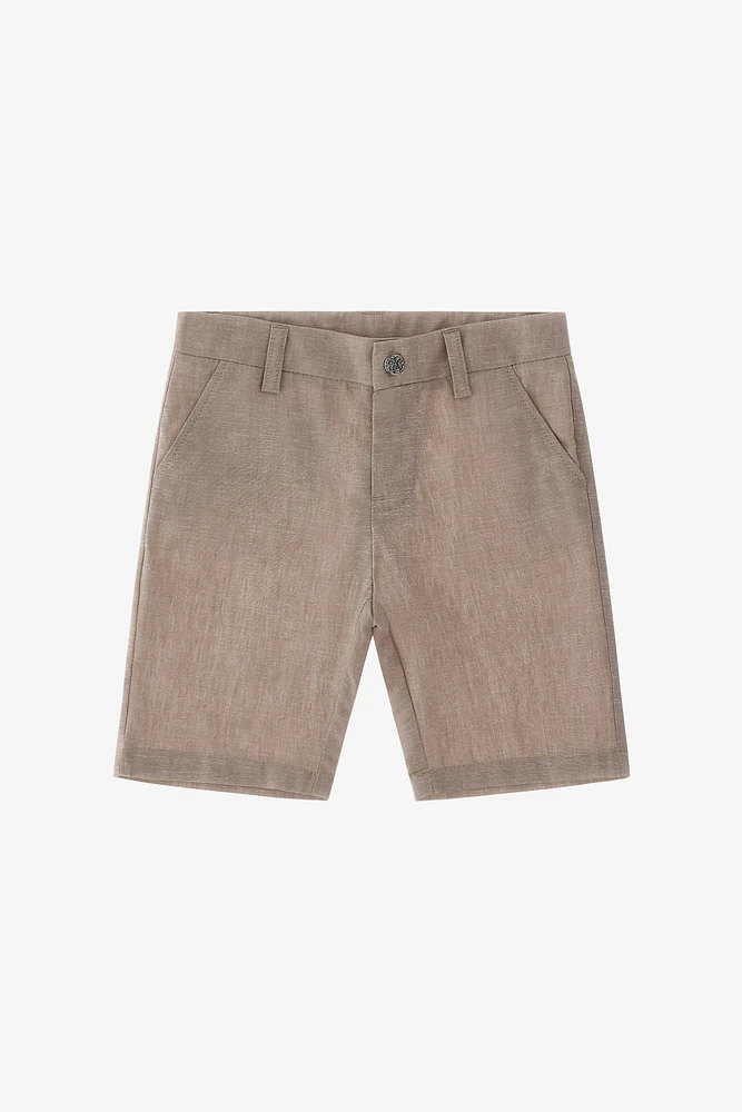 RC Monogram denim shorts