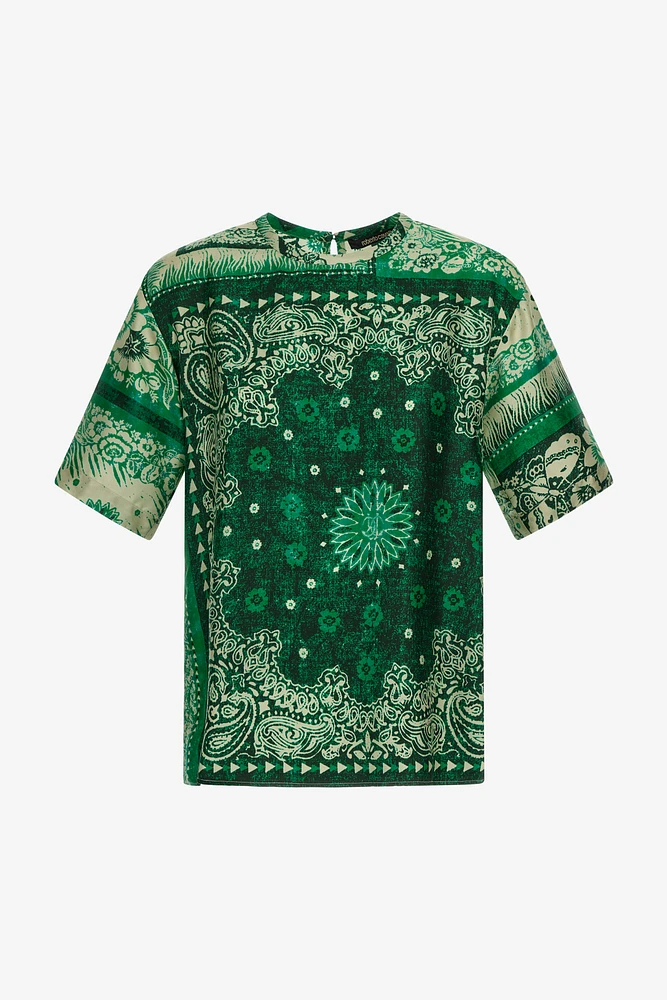 Bandana Print T-shirt