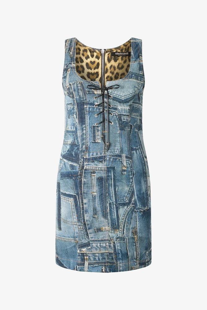 Patchwork Capsule Collection Short Dress