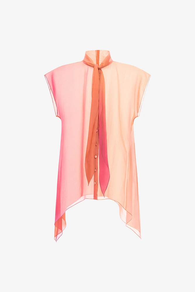 Shirt with Bow Detail