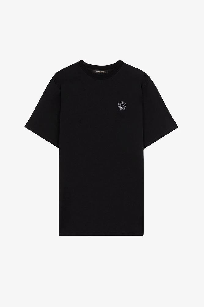 Mirror Snake Cotton T-Shirt