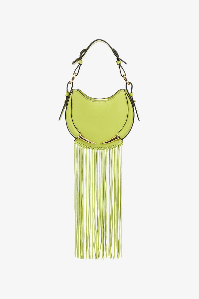 Fang Bag shoulder bag with fringes
