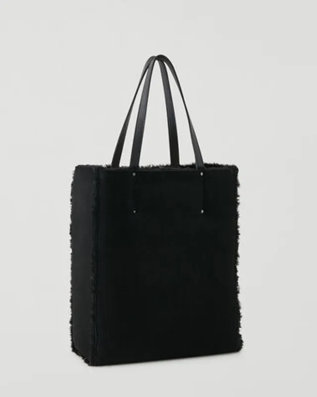 Shearling French Tote