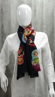 Cashmere Scarf Matrushka Dolls I