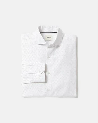 Dotted Regular-Fit Dress Shirt