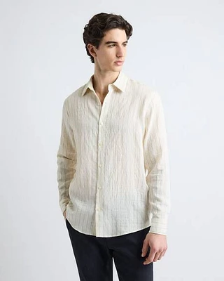 Regular-Fit Striped Dress Shirt