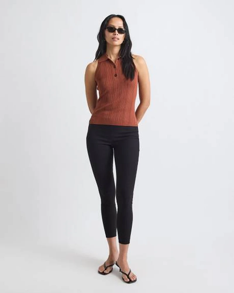 High-Rise Ankle City Legging Pant