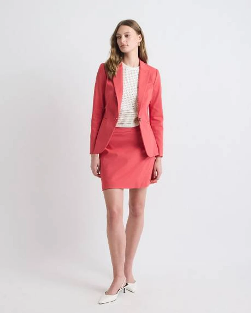 Limitless A-Line Mini Skirt with Wrap Detail