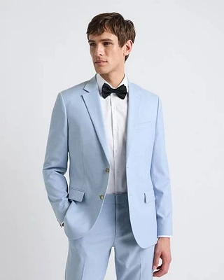 Slim-Fit Light Blue Suit Blazer