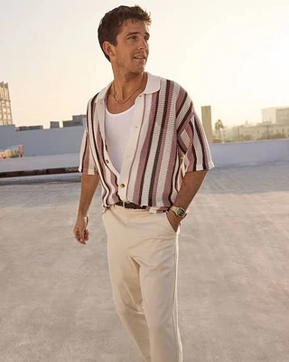 Tapered-Leg Chino Pant