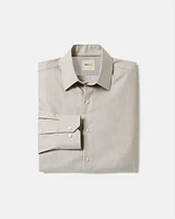 Tailored-Fit Striped Dress Shirt