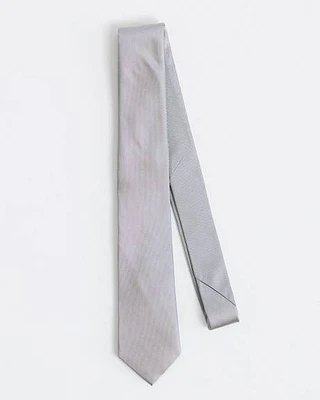 Grey Skinny Tie