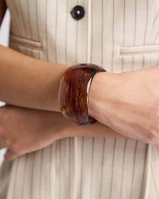Oversized Acrylic Bangle