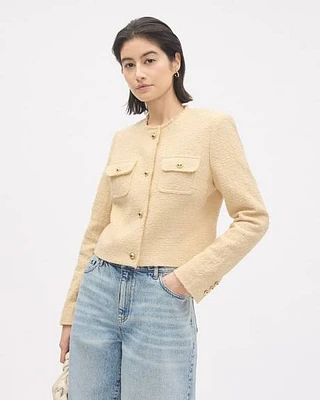 Veston en Tricot Bouclé