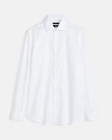 Twill Easy-care Dress Shirt with French Cuff