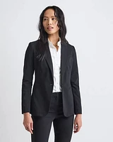 Limitless One-Button Fitted Blazer