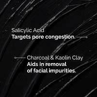 Salicylic Acid 2% Masque Clarifying Charcoal & Clay Mask for Blemish Prone Skin