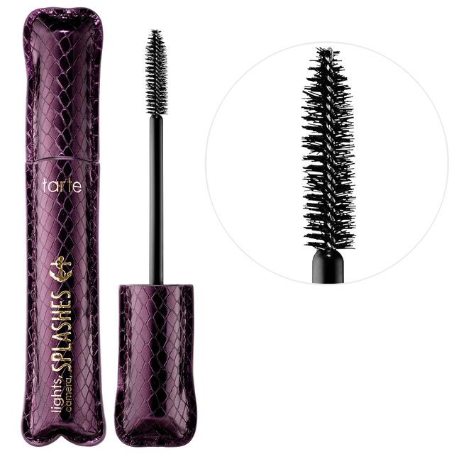 tarte lights, camera, splashes™ 4-in-1 volumizing waterproof mascara Black 0.24 oz/ 7 mL
