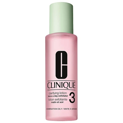 Clarifying Face Lotion 3 Liquid Exfoliator for Combination Oily Skin