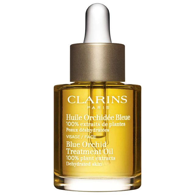 Clarins Blue Orchid Radiance & Hydrating Face Treatment Oil 1 oz/ 30 mL
