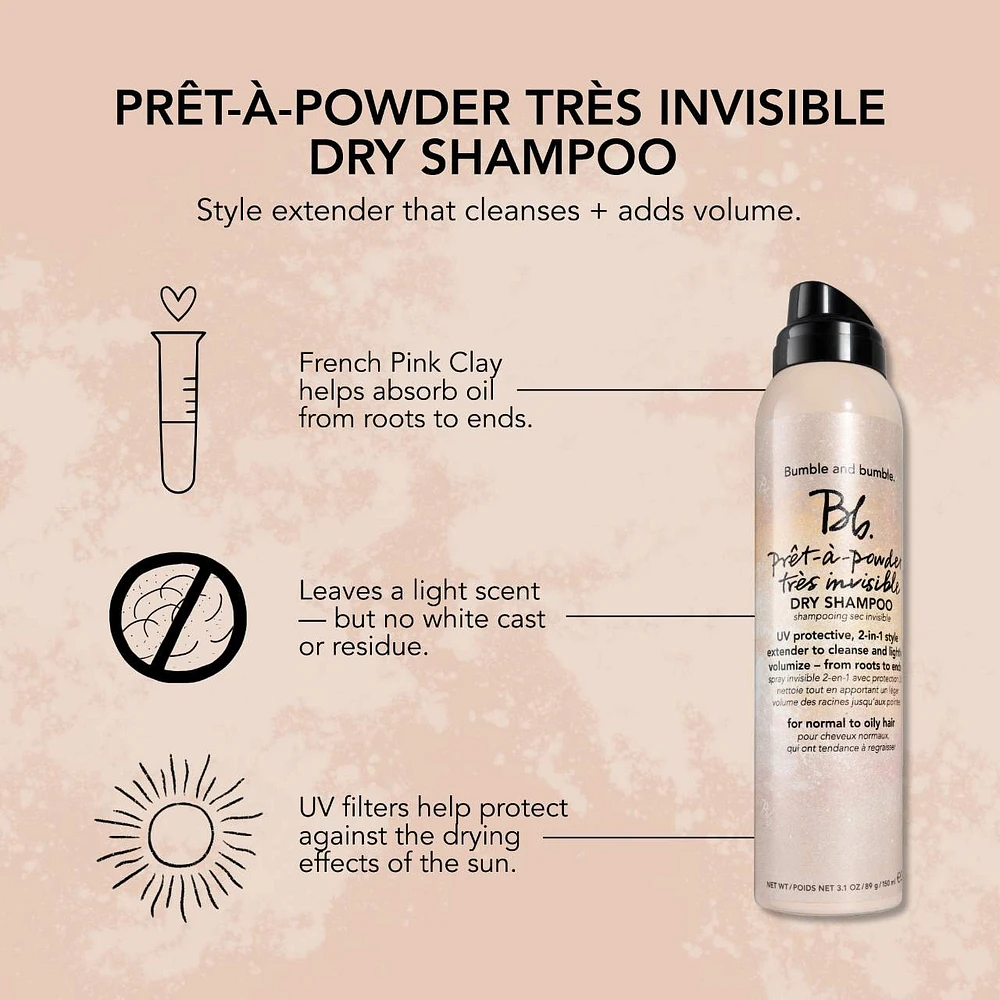 Prêt-à-powder Très Invisible Volumizing Dry Shampoo 