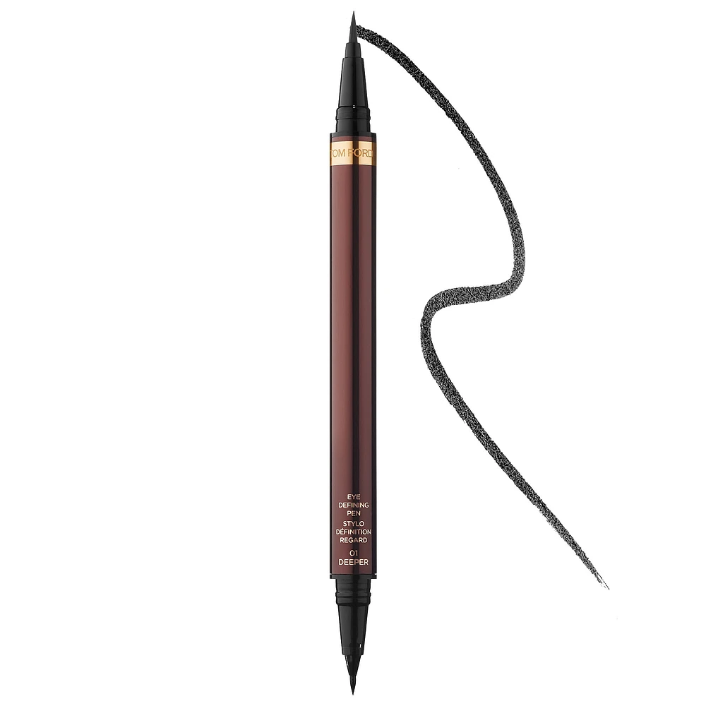 Duo de ligneur liquide et de crayon pour définir les yeux