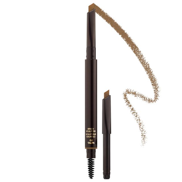 TOM FORD Waterproof Brow Sculptor Eyebrow Pencil with Refill Taupe 0.02 oz/ 0.6 g