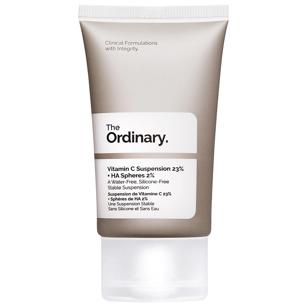 The Ordinary Vitamin C Suspension 23% + HA Spheres 2% Serum with Pure L-Ascorbic Acid 1 oz/ 30 mL