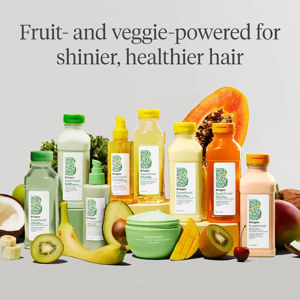 Superfoods Matcha + Apple Replenishing Shampoo