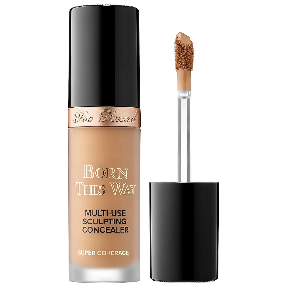 Too Faced Born This Way Super Coverage Multi-Use Concealer with Hyaluronic Acid 0.45 oz / 13.5 ml