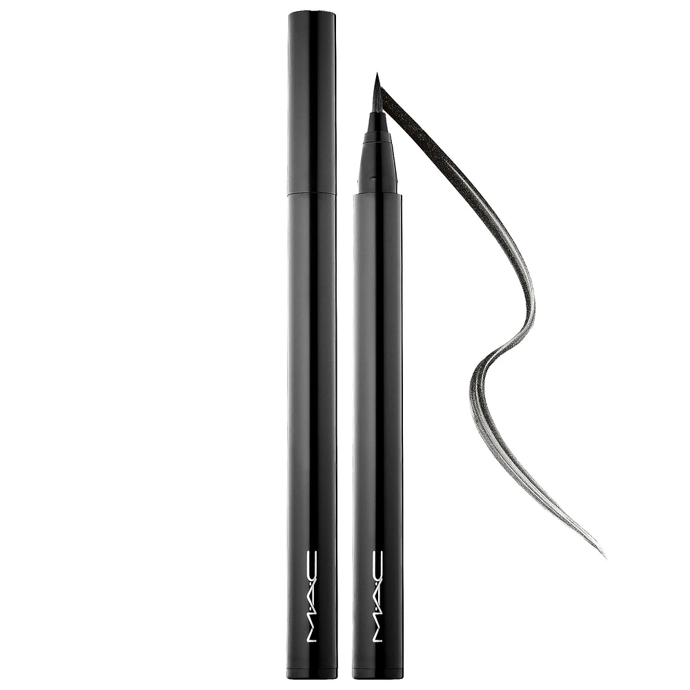 MAC Cosmetics Brushstroke 24-Hour Smudgeproof and Water-Resistant Precision Brush Tip Liner 0.02 oz/ 0.67 g