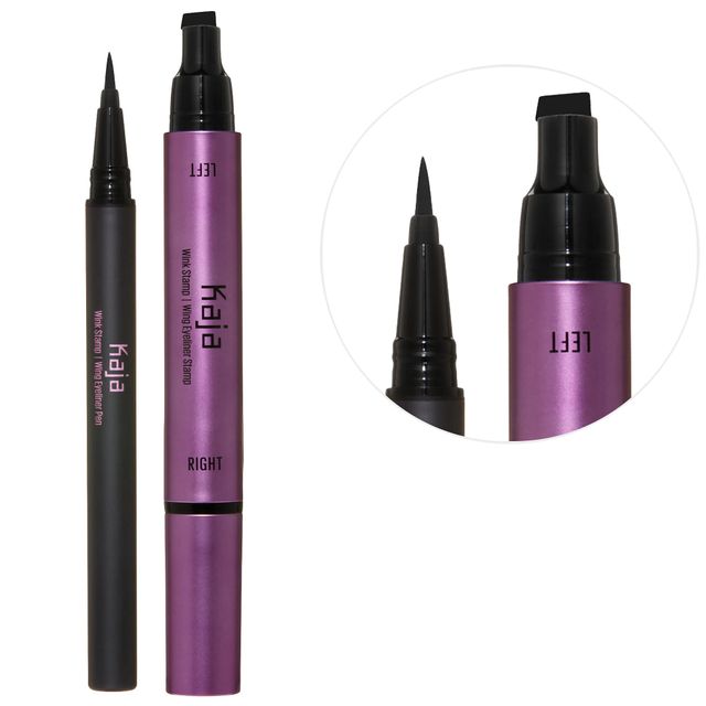 Kaja Wink Stamp Original Waterproof Wing Eyeliner Stamp & Pen Original Ink Black