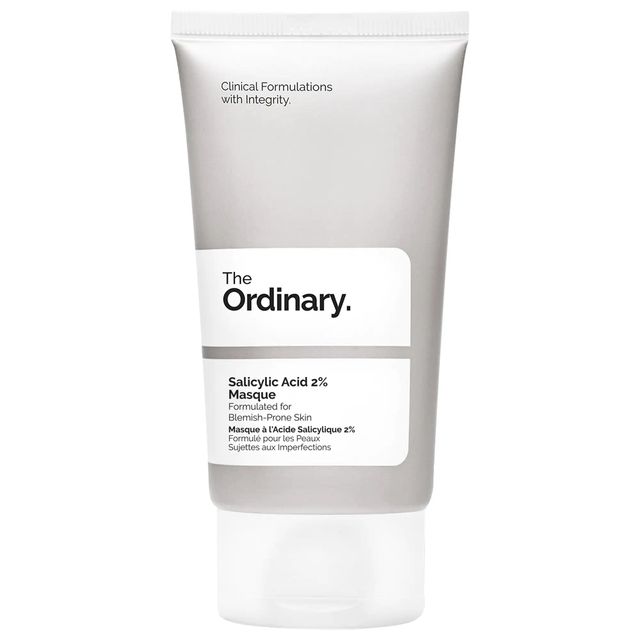 The Ordinary Salicylic Acid 2% Masque Clarifying Charcoal & Clay Mask for Blemish Prone Skin 1.7 oz/ 50 mL