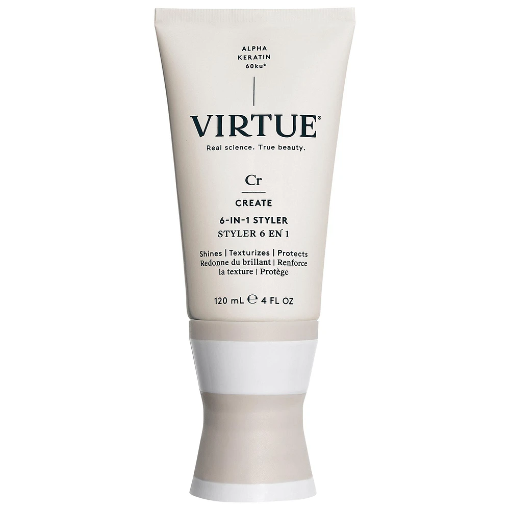 Virtue 6-in-1 Vitamin E Hair Smoothing Styler 4 oz/ 120 mL