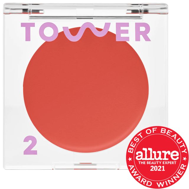 Tower 28 Beauty BeachPlease Lip + Cheek Dewy Cream Blush 4.5 0.158