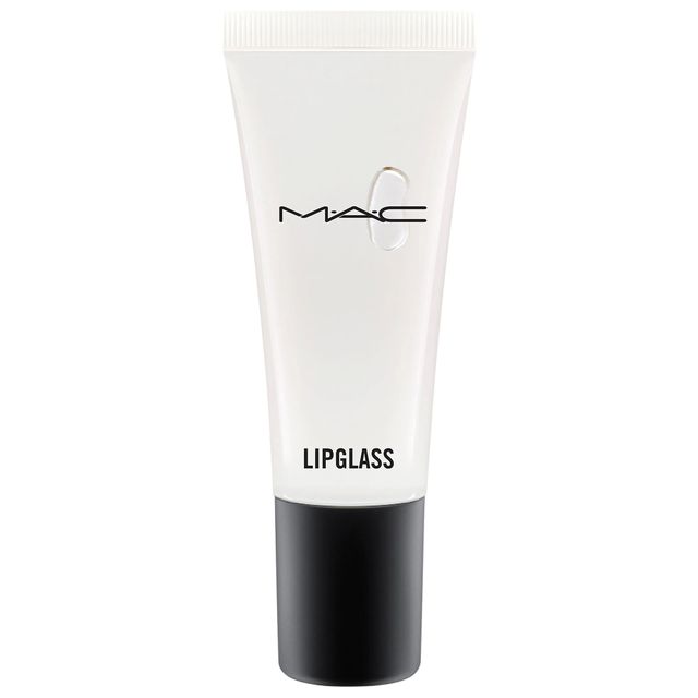 MAC Cosmetics Mini M·A·C Travel Size Lipglass Clear Mirror-Like Shine Conditioning Lipgloss with Jojoba Oil 0.24 oz/ 7 ml