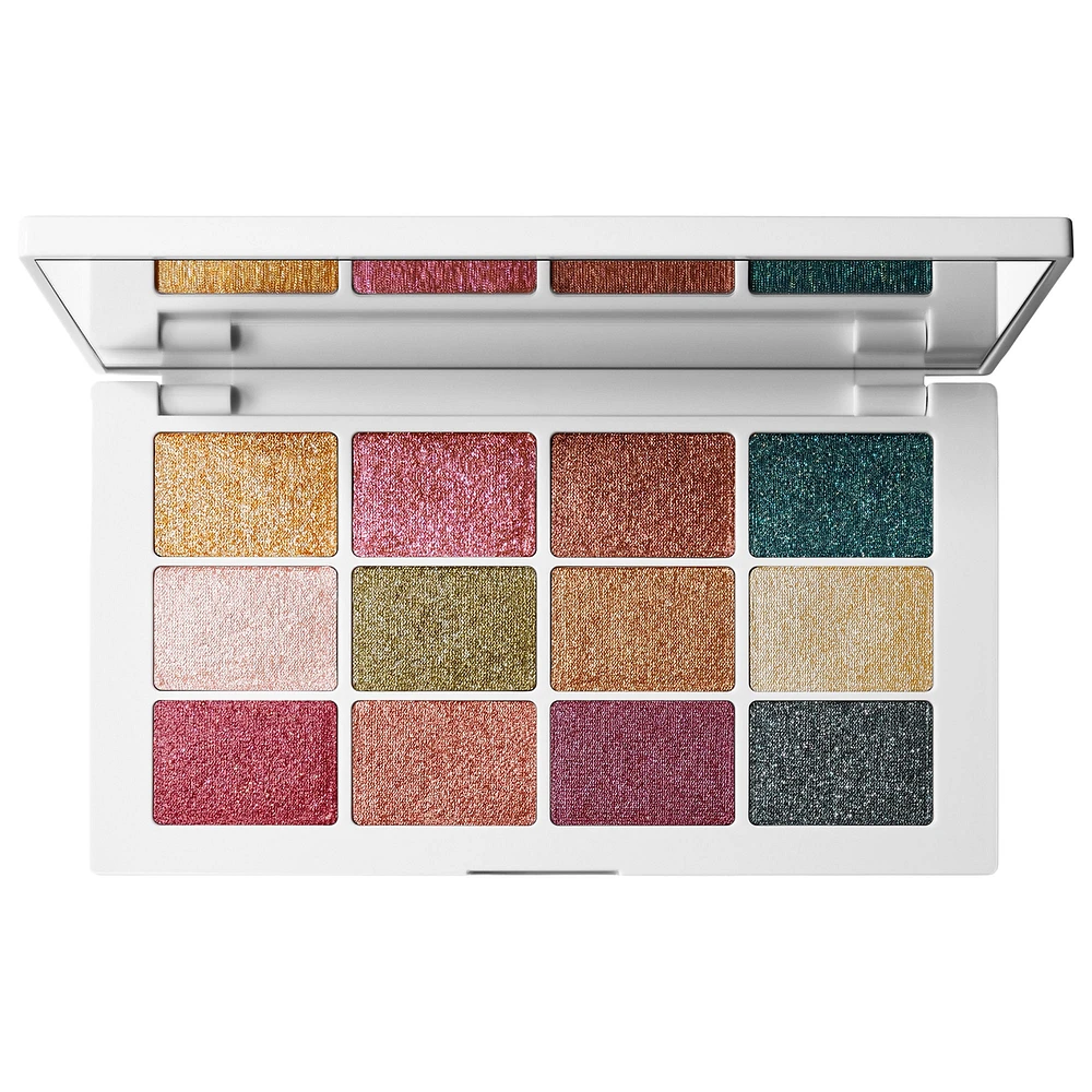 MAKEUP BY MARIO Master MetallicsĀ® Eyeshadow Palette 12 x 0.03 oz/ 1 g