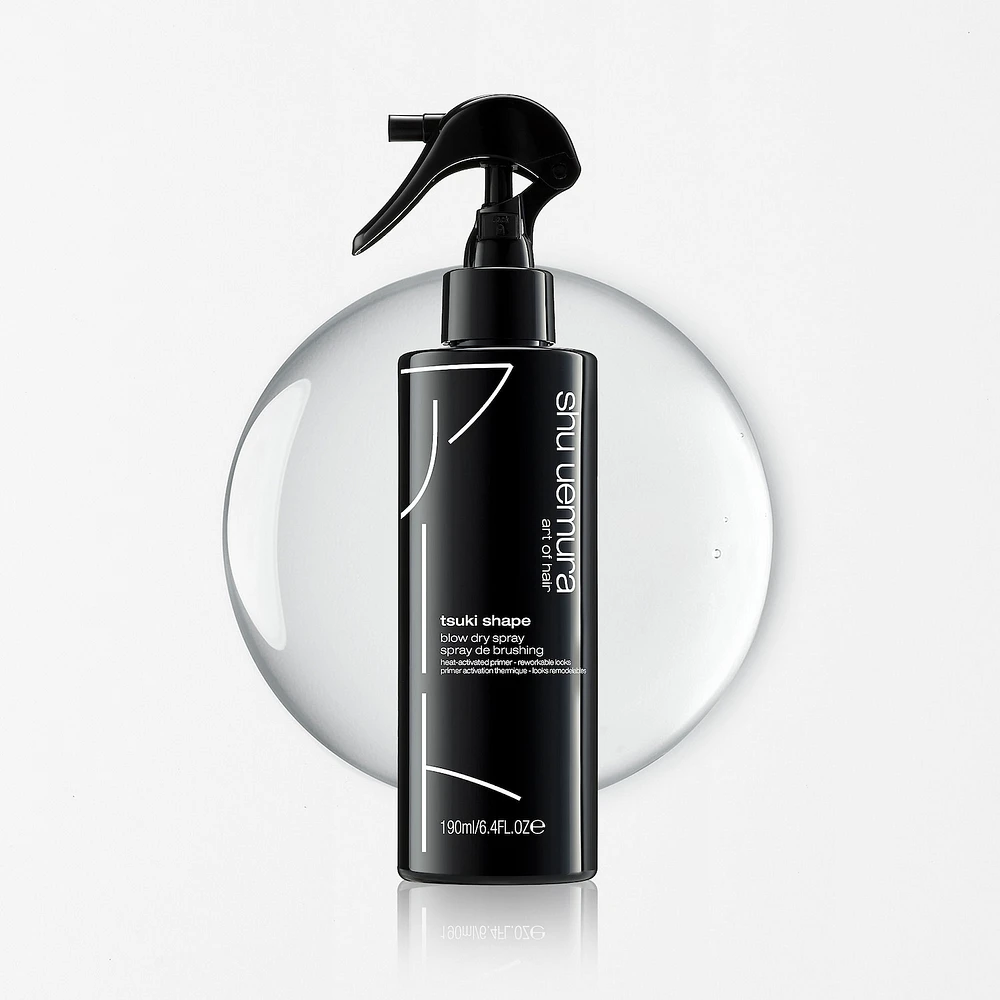 Tsuki Shape Heat-Activated Blow Dry Spray