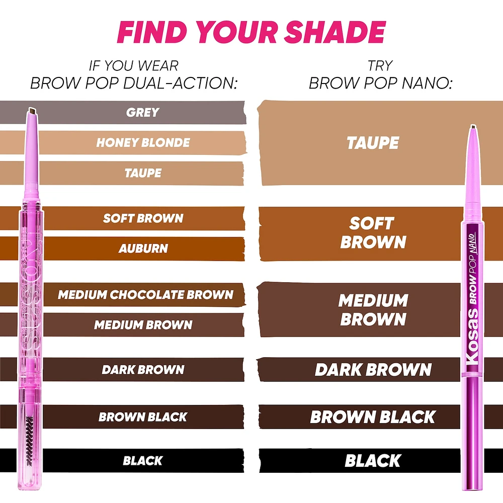 Brow Pop Dual-Action Filling and Shaping Easy Eyebrow Pencil