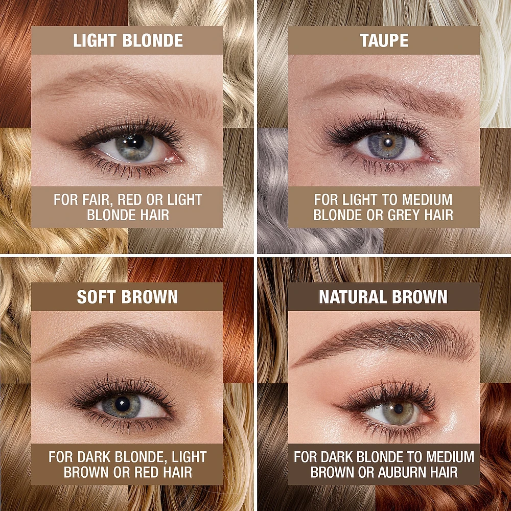 Crayon à sourcils ressemblant des poils rechargeable Brow Cheat