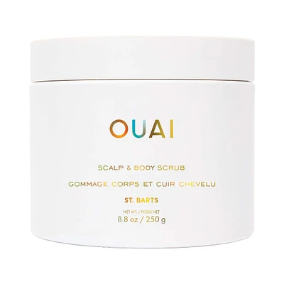 OUAI St. Barts Cleansing Scalp & Body Sugar Scrub 8.8 oz/ 250 g
