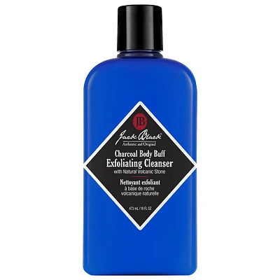 Jack Black Charcoal Body Buff Exfoliating Cleanser 16 oz/ 473 mL