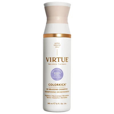 Virtue ColorKick® Debrassing Blue - Purple Shampoo 8 oz/ 240 mL